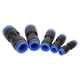 thumbnail image 1 of 5pcs accesorios neumáticos Empuje en conectores reductores rectos para la tubería de agua de vacío de aire Piezas neumáticas de plástico 4mm-16mm SOBREDOSIS Manguera, 1 of 7