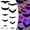 24PCS, variant on 3D Bat Design LED Decoration - 10 Unique Flying Bat Shapes with 5 Sizes, Halloween Hanging Glow-in-Dark Wall Projections for Halloween, Home & Party Decor