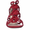 thumbnail image 2 of Womens bar III Kaylan Dress Wedge Sandals - Red, 2 of 6