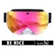 thumbnail image 4 of Gafas de esquí para adultos con revestimiento electrochapado, doble antivaho, cilíndricas, esféricas, con intercambio magnético, 4 of 5