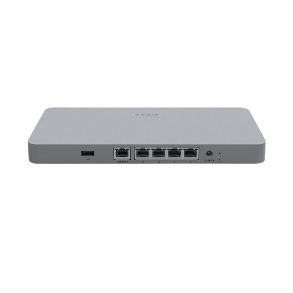 New Cisco Meraki MX67-HW Firewall Router VPN Security Appliance.