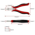 thumbnail image 7 of SPEEDWOX Mini Lineman Pliers, Combination Pliers 4.5 Inches with Box Joint Construction, Jewelry Making Pliers with Spring for Arts Hobby Craft Mechanical Work Small Electronics, 7 of 7