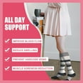 thumbnail image 4 of 4 Pairs Medical Sport Compression Socks - 15-20mmhg Graduated Knee-High Support for Men & Women, Ideal for Soccer, Running, and Nurses, 4 of 8