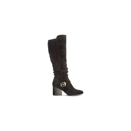 Lucca Lane Womens Paris Leather Almond Toe Knee High Fashion Boots