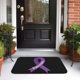 thumbnail image 4 of Alfombra de baño antideslizante supersuave con cinta de cáncer de páncreas para baño, cocina, dormitorio, hogar, 15,75 x 23,62 pulgadas, 4 of 6