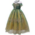 thumbnail image 2 of Robe Anna pour Filles Anniversaire Mariage Fête Concours Occasion Spéciale Robe de Princesse Déguisement, 2 of 7