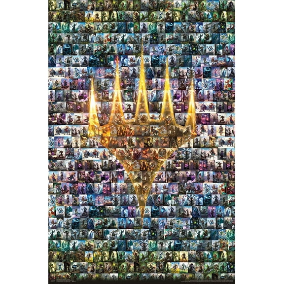 Magic: The Gathering - Collage Wall Poster, 22.375" x 34"