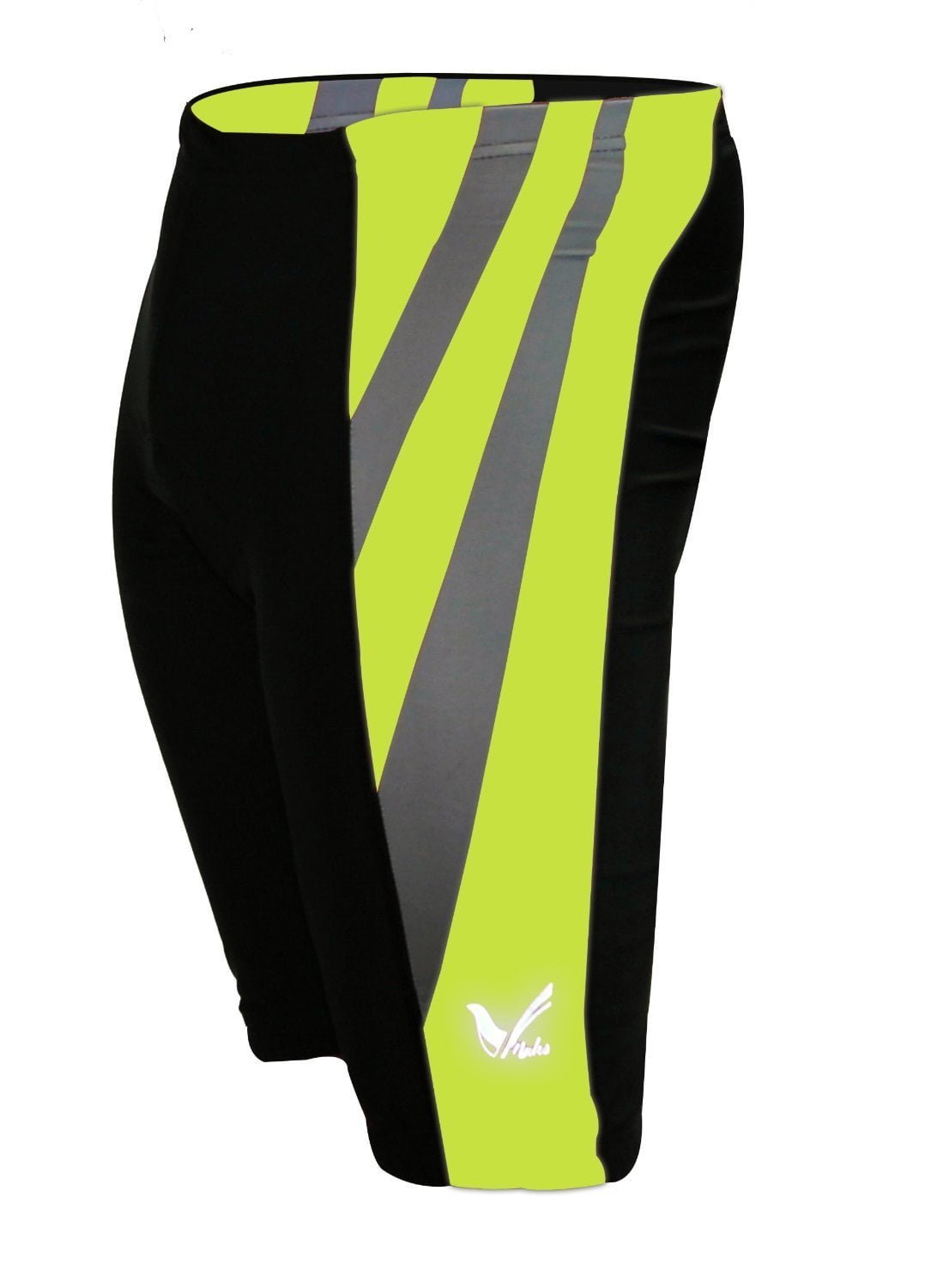 Men's Sublimation Print Gel 3-D Padded Cycling Biking Short by Maks