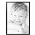 thumbnail image 2 of ArtToFrames 20" x 28" Contemporary Black Picture Frame, 20x28 inch Black Wood Poster Frame (WOM-4730),  Pack, 2 of 7