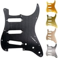 thumbnail image 4 of Mosiee 11 Hole Sss Metal 5 Color Guitar Pickguard Pick Guard Scratch Plate For Strat Electric Guitars Perfect Accessories Parts, 4 of 5
