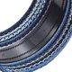 thumbnail image 4 of Diademas Anchas Únicas para Mujeres, Diademas Bohemias Extra Anchas, Diademas Gruesas con Dientes, Accesorios para el Cabello, Azul, 4 of 7