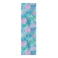 thumbnail image 2 of 33"x9" Skateboard Grip Tape Protector Sheets Nonslip Protection Griptape Sheet for Outdoor Sports Tie-dye Dandelions Pattern, 2 of 7