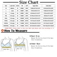 thumbnail image 3 of Plus Size Bras for Women Front Closure Bras Push Up Non Underwire Front Button Bra 2 Pc Set, 3 of 5
