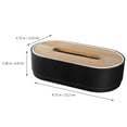 thumbnail image 2 of USHOBE 2pcs Japanese Bamboo Tissue Box for Covered Storage Rustic Design Café Use, 2 of 7
