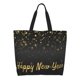 thumbnail image 1 of Balery Happy New Year Bolsa Tote Estilo Estético con Cremalleras, Bolsa de Hombro, Bolsa de Compras Grande y Plegable, 1 of 8