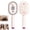 Pink, variant on Electric Spray Air Cushion Massage Comb, 5 in 1 Air Cushion Brush, Steam Hair Brush with Fine Mist, Red Light Mode, Retractable Self-Cleaning, Anti-Tangle, Anti-Static for Frizzy Scalp Care (Cream)
