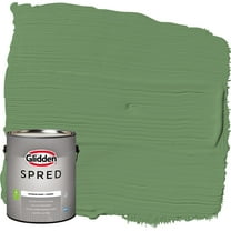 Glidden Spred Interior Paint & Primer Moss Ring / Green, Eggshell, 1 Gallon