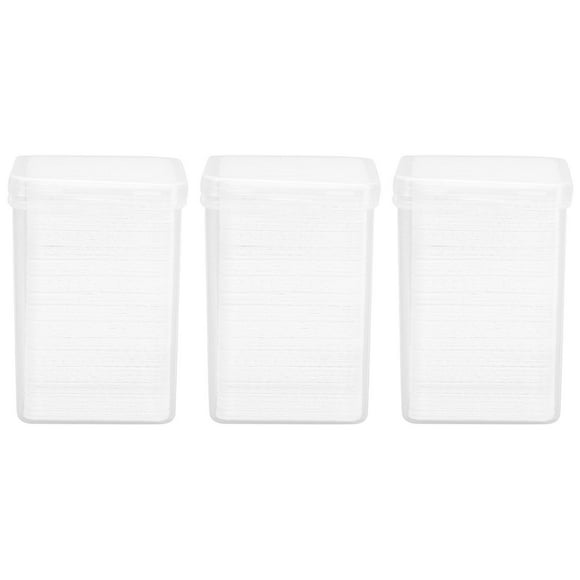 600 unids Práctica pegamento Botella limpiando la herramienta de eliminación de paños de algodón para Pegamento de pestañas