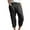 Black, variant on ibuvkizy Clearance Women's Capri Leggings Knee Length Cotton Capris with Pockets,High Waisted Printing Yoga Workout for Casual Summer Beach Cropped Pants Black,L