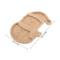 thumbnail image 7 of UPOUART Wooden Snowman Charcuterie Board Holiday Serving Tray with Rustic Texture for Christmas Table Decor, 7 of 7