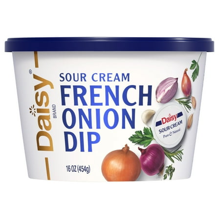 Daisy Sour Cream French Onion Dip, 16 oz Tub (Refrigerated)