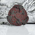 thumbnail image 4 of Shadow Roulette Dice Spinner for DND Dice Set, 7-in-1 Dragon Metallic D&D Dice with Gift Case for Dungeons and Dragon Game, RPG Role Playing Table Game Gifts (Red-Silver), 4 of 5