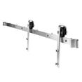 thumbnail image 2 of KFFKFF 8FT Sliding Barn Door Hardware Kit, Supports Up to 330 lbs, Fits Doors 42-48 Inches Wide and 1-3/8 to 1-3/4 Inches Thick, Sturdy Track with J-Style Rollers, 2 of 9