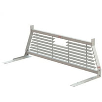 RKI WG15 Headache Rack Louvered Powder Coated White Heavy Gauge Steel