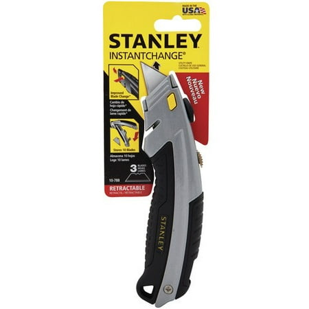 STANLEY 10-788W Instant-Change Retractable Knife (Best Retractable Utility Knife)