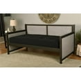 thumbnail image 2 of Kodiak Furniture Sloane Wood Daybed in Graystone Finish includes Black Mattress, 2 of 8