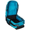 thumbnail image 3 of Everest 5045WH-TURQ Deluxe Wheeled Backpack - Turquoise, 3 of 8