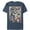 Navy Blue Heather, variant on Men's Star Wars The Last Jedi First Order Forces  Graphic Tee Black X Large