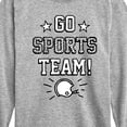 thumbnail image 3 of Instant Message - Go Sports Team - Toddler & Youth Long Sleeve Graphic T-Shirt, 3 of 6