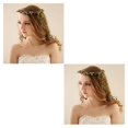 thumbnail image 1 of Naiovety Artificial Green Vine Leaves Garland Ribbon Headband Home Making Leaf Craft Tipo 1 2piezas, 1 of 6