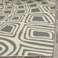 thumbnail image 5 of SAFAVIEH Courtyard Thane Abstract Indoor/Outdoor Area Rug, Anthracite/Beige, 4' x 5'7", 5 of 10