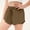 Brown, variant on DxhmoneyHX Girls Casual Drawstring Shorts Elastic High Waist Wide Leg Workout Shorts Summer Yoga Pants for 6-15 Years