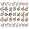 thumbnail image 2 of 40Pcs Crystal Studded Pendants DIY Jewelry Pendants Earrings Charm (Assorted Style), 2 of 7