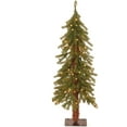 thumbnail image 1 of National Tree Company Pre-lit Artificial Christmas Tree | Includes Pre-strung White Lights | Hickory Cedar - 3 ft, 1 of 2