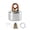 Silvery, variant on Alcohol Stove, Camping Stove, Portable Spirit Burner, Heavy Duty Brass Mini Stoves with Double-Wall Core for Backpacking Hiking Outdoor Cooking