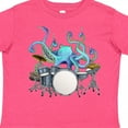 thumbnail image 4 of Inktastic Cute Blue Octopus Drumming Boys or Girls Toddler T-Shirt, 4 of 5