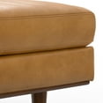 thumbnail image 5 of Morrison 49 inch Wide Mid-Century Modern Table Ottoman in Sienna Top Grain Genuine Leather, 5 of 8