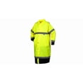 thumbnail image 3 of Pyramex RRWC3110X2 PU/Poly Long Hi Vis Raincoat, 3 of 4