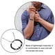 thumbnail image 3 of KAKOWELY 6 pulseras cruzadas con forma de balón de fútbol, ajustables, con cuentas trenzadas, para hombre y mujer, ideal como regalo de cumpleaños o graduación para aficionados al deporte., 3 of 5