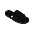 thumbnail image 2 of Isotoner  Sculpted Terry Adjustable Open Toe Slide Slippers (Women), 2 of 5