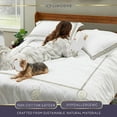 thumbnail image 2 of Lincove Luxury Duvet Cover Set Almeria Collection- 100% Ultra Soft Cotton Sateen - Twin, 2 of 11