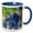 Blue/White, variant on 3drose, Grapes Ready for Harvest on the Tuscan Hills, 15oz Mug