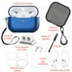 thumbnail image 2 of Funda Alto Brillo y Kit Accesorios Para airpods Pro 9 Piezas Gadget Collection Mx Azul Marino, 2 of 10