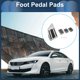 thumbnail image 2 of Ofertas Únicas 4 Pcs Almohadillas de Pedal de Pie Cubiertas de Pedal Acelerador para Peugeot 508 2012-2014 Acero Inoxidable Tono Plateado, 2 of 6