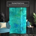 thumbnail image 2 of Red Lantern 6 ft. Tall Water Bird Canvas Room Divider, Freestanding, Multicolor - 3 Panel, 2 of 5