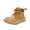 Yellow, variant on Yellow Kids Fashion Boots With Ankle Height Synthetic Upper, Comfortable For School Wear